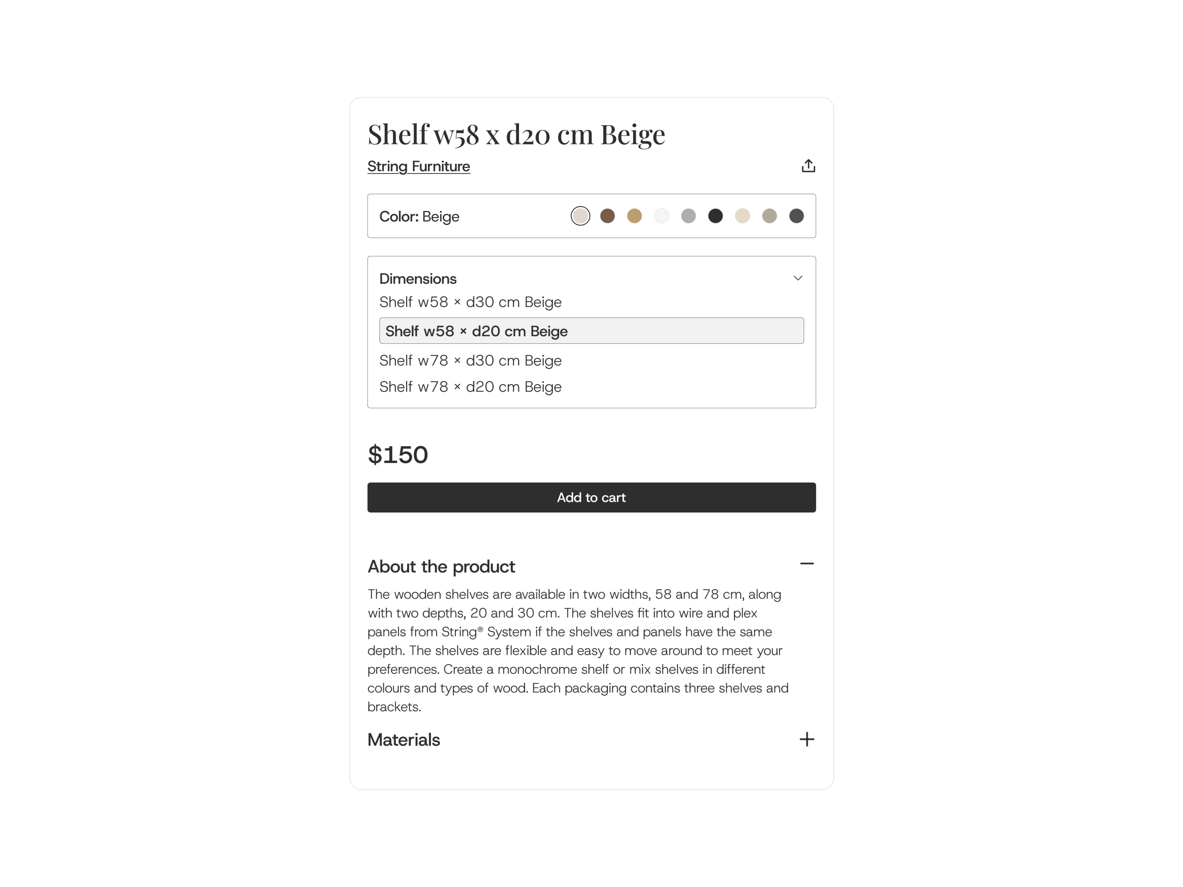 Shopify Website
